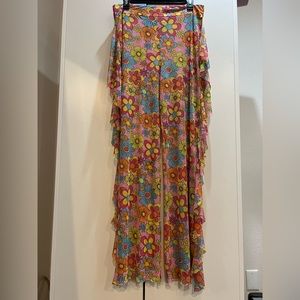 70’s style Flower Swim cover pants